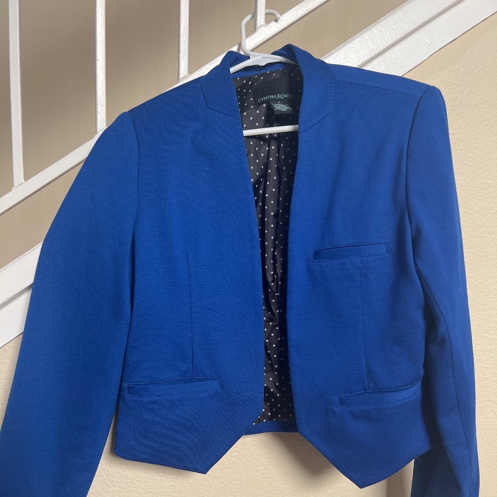 Blue blazer